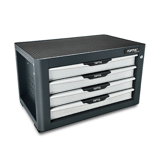 NEW MODEL - 4-Drawer Tool Chest - PRO-PLUS SERIES - GRAY