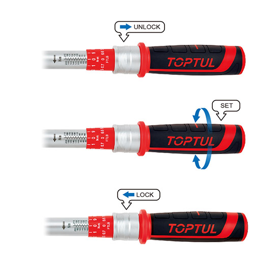 Mechanical Torque Wrench - TOPTUL The Mark of Professional Tools